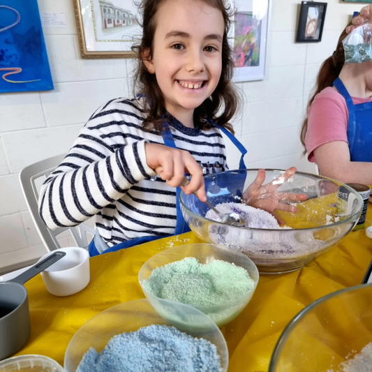 DIY Rainbow Bath Bomb Fun Workshop/ Party - Gallery Image 1