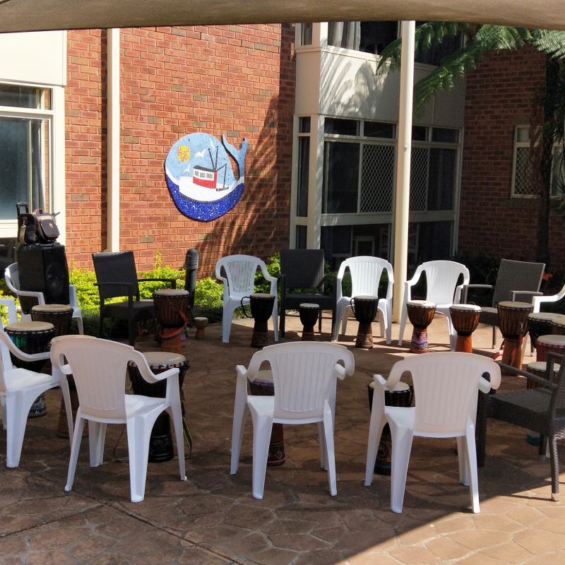 Fun & Interactive Djembe Drumming Circle for Kids Parties and Events - Gallery Image 1