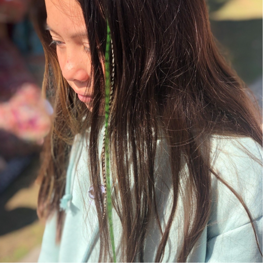Kids Dream Party - Colourful Hair Braids & Feather Extensions - Gallery Image 3