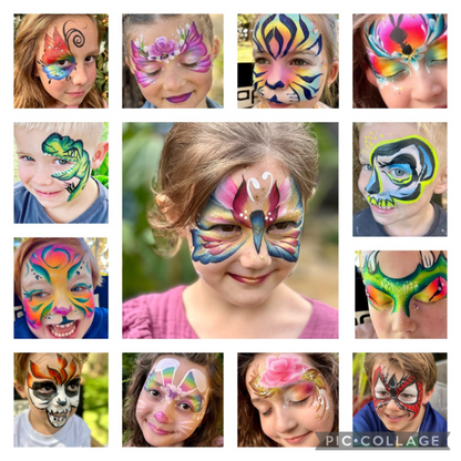 Professional Face Painting - parties & events - Feature Image