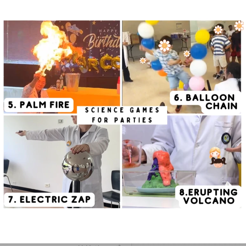 Science Show & Craft-making Birthday Party - Gallery Image 3